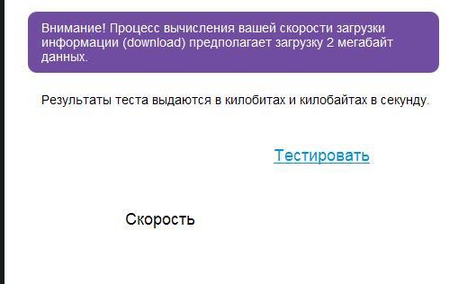 Тестирование скорости на сайте PEOPLEnet